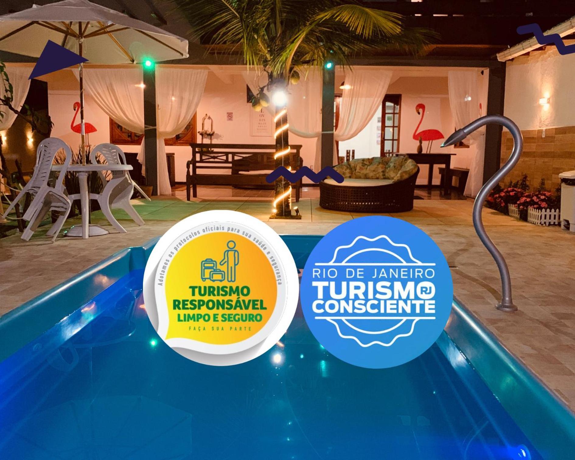 Flamingo Beach Pousada カボ・フリオ エクステリア 写真